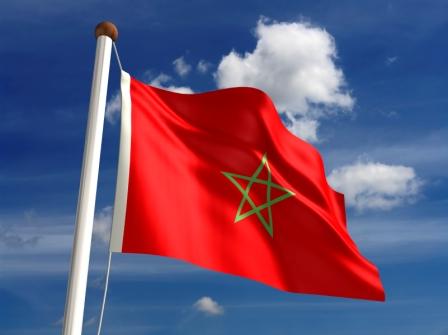 old moroccan flag